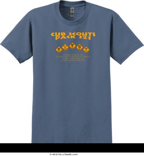 RCW CUB SCOUTS Leave only footprints CUB SCOUTS
Pack 321 T-shirt Design 