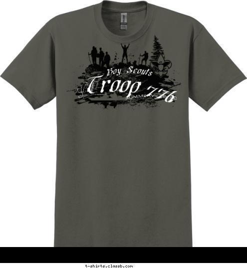 Troop 776 SUMMERVILLE SC Boy Scouts T shirt Design