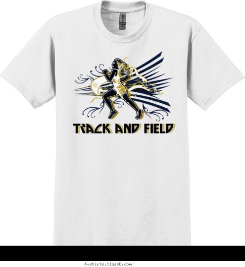 New Text ROOSEVELT HIGH New Text track and field T-shirt Design 