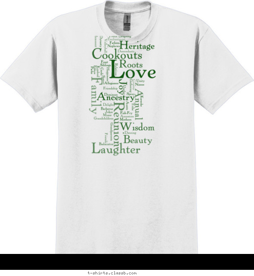 Scott Temple, TX
July 15-17, 2011 2011 Womack, Rector, Loving, Hopson, White & Burleson
Family Reunion of Love and Strength Our family is a circle  T-shirt Design 