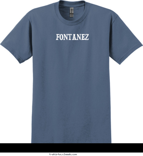 FONTANEZ T-shirt Design 