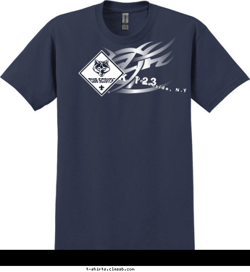 PACK 123 Oceanside, N.Y. T-shirt Design 