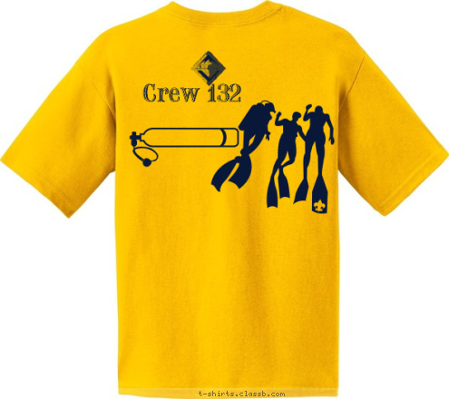 New Text Crew 132 T-shirt Design 