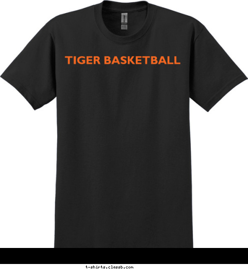 TIGER BASKETBALL T-shirt Design 