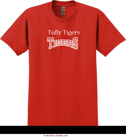 Tully Tigers T-shirt Design 