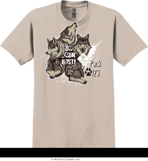 Pack
123 T-shirt Design SP3263