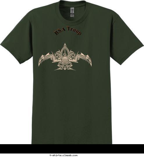 BSA Troop  T-shirt Design 