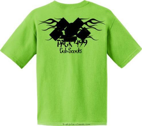 Cub Scouts Pack 499 Cub Scouts PACK 499 T-shirt Design 