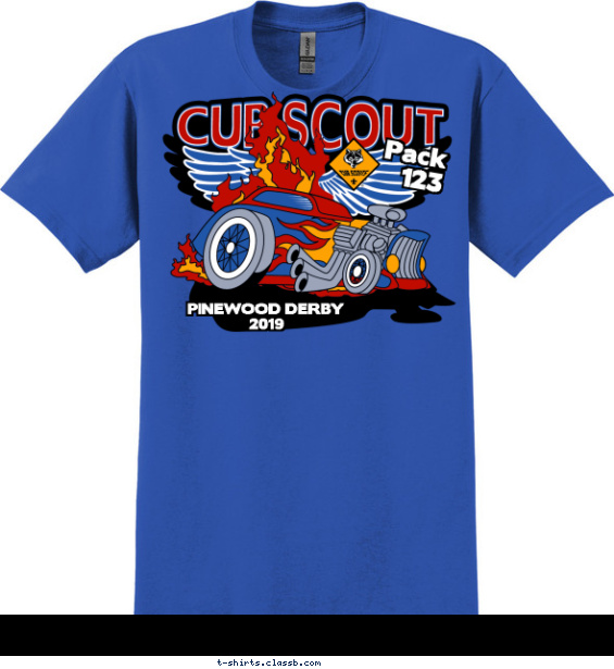 The Pinewood Derby Race Shirt T-shirt Design
