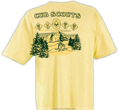 Flower Mound, Texas PACK 295 CUB SCOUTS T-shirt Design 