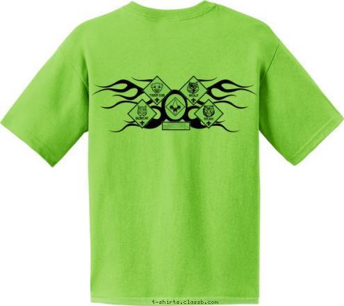 Cub Scouts Pack 499 T-shirt Design 