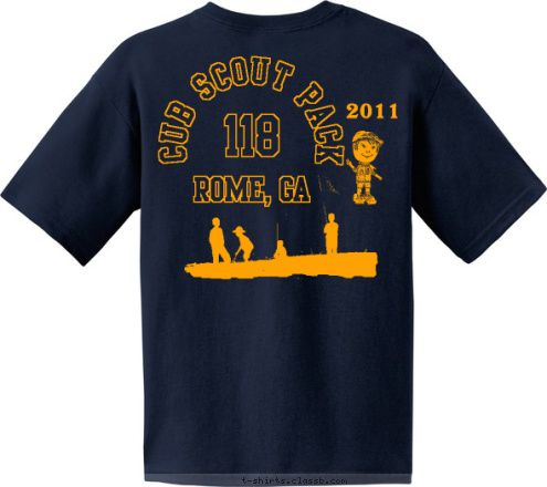 Cubster!
   
 2011 CUB SCOUT PACK 118 ROME, GA Do  your  Best PACK 118 T-shirt Design 