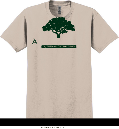 lviar-Caldero   N Gathering of the trees A T-shirt Design 