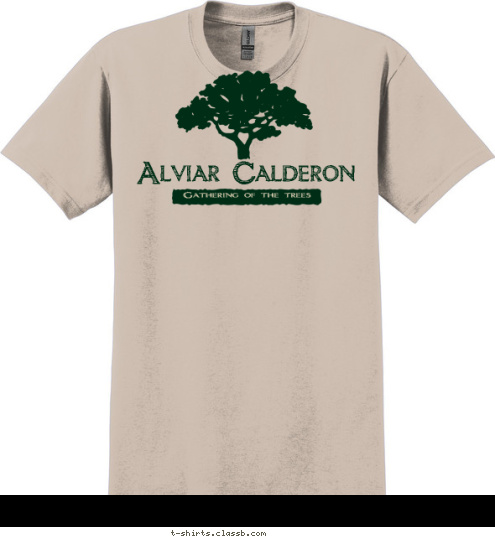 G H Gathering of the trees Alviar Calderon T-shirt Design 