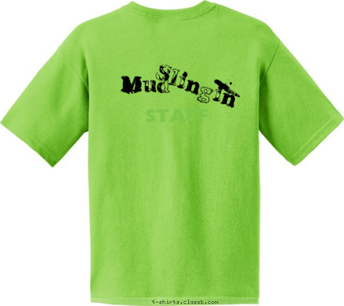 STAFF Turtle Creek Mud Pit T-shirt Design 