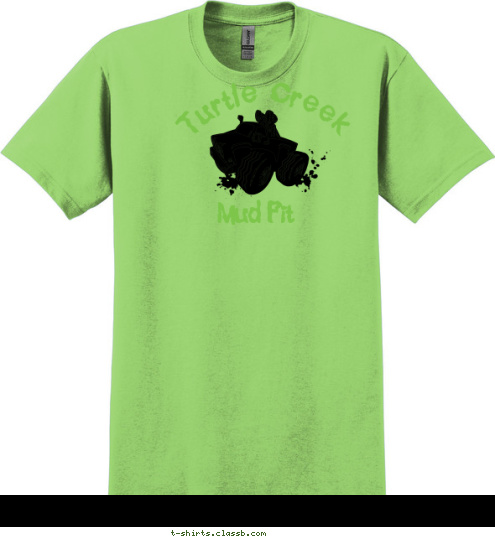 STAFF Turtle Creek Mud Pit T-shirt Design 