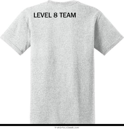 LEVEL 8 TEAM & Grace Gymnastics SOLID ROCK T-shirt Design 