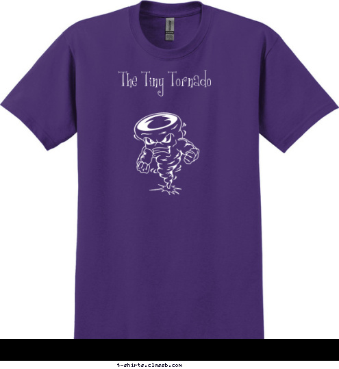 Your text here! The Tiny Tornado T-shirt Design 