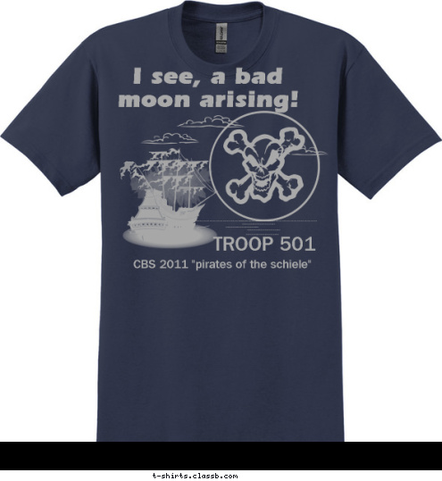 -----------------------
 I see, a bad moon arising! TROOP 501 CBS 2011 