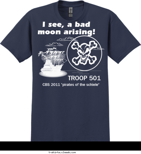 -----------------------
 I see, a bad moon arising! TROOP 501 CBS 2011 