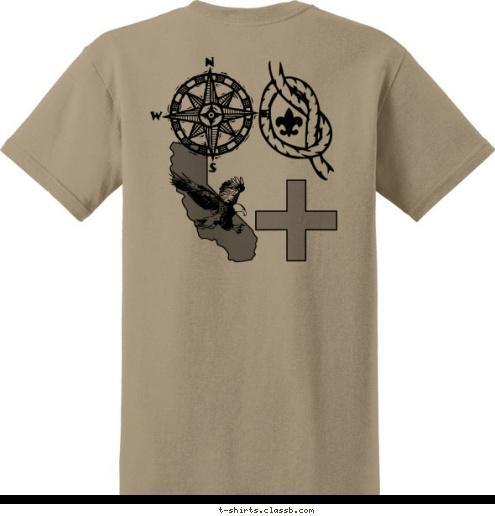 BSA Troop 125 T-shirt Design 