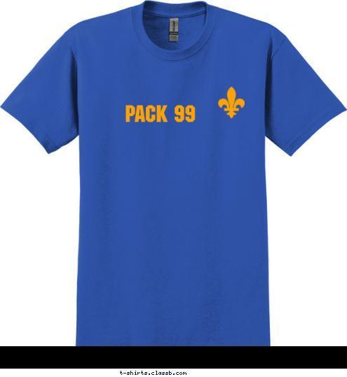 Pack 99 T-shirt Design 