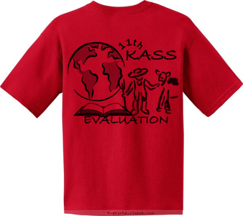 11th EVALUATION KASS TEAM BULL  T-shirt Design kass