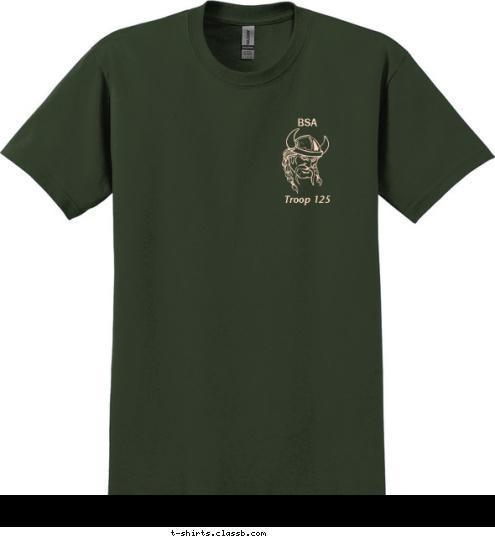 BSA BSA
Troop 125
 NCC Troop 125  T-shirt Design 