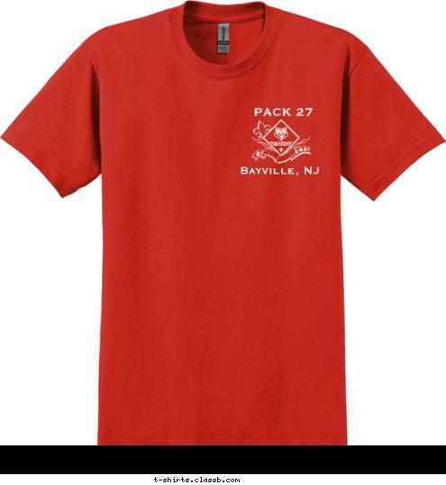 Do Your Best Pack 27
Bayville, NJ Bayville, NJ  PACK 27 T-shirt Design 