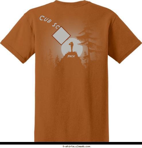 Anytown, USA 123
 Pack Cub Scouts T-shirt Design 