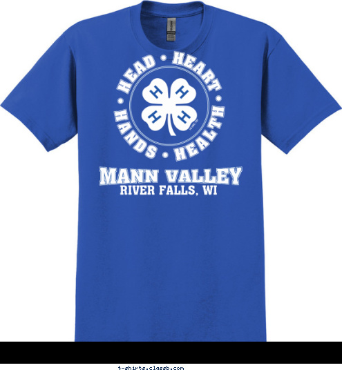 MANN VALLEY RIVER FALLS, WI T-shirt Design 