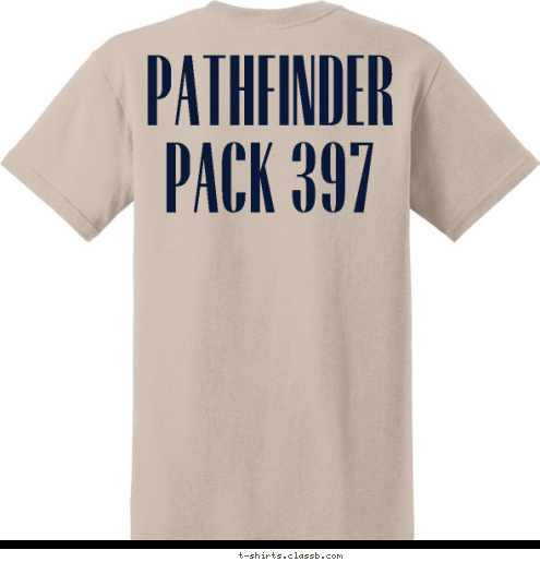 CUB SCOUT PACK 397 PATHFINDER
PACK 397 T-shirt Design 