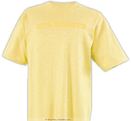 Anytown, USA PACK 123 CUB SCOUTS T-shirt Design 