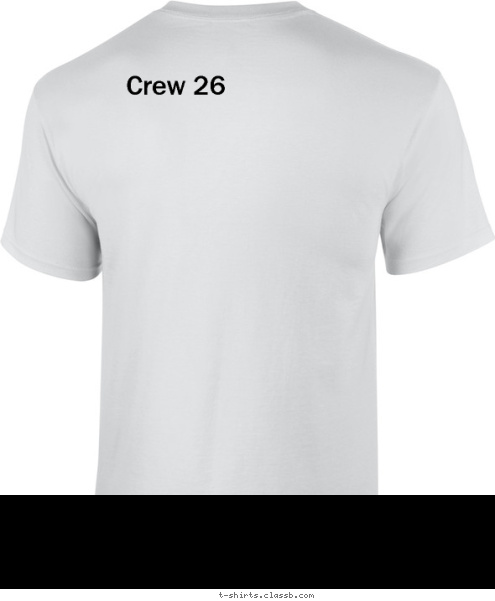 Crew 26
 Clearfield, Utah Crew 26  T-shirt Design 