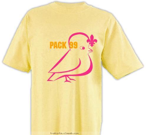 Pack 99 T-shirt Design 