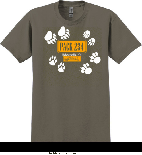 PACK 234 Baldwinsville, NY T-shirt Design 