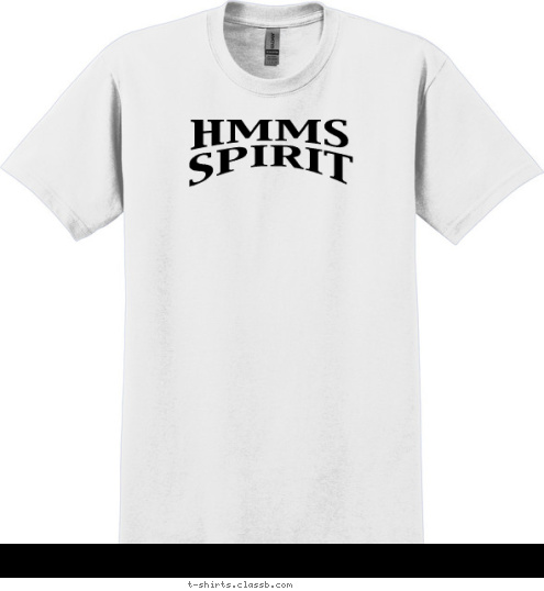 12 New Text HMMS
SPIRIT T-shirt Design 