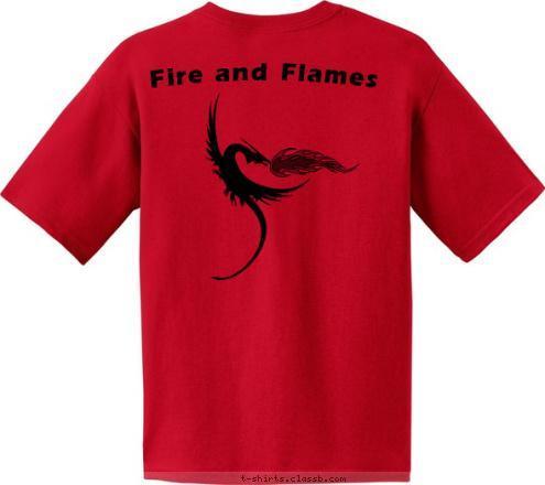 Troop 495
Gloria Dei Fire and Flames Troop 40 Pine Mountain, GA Dragon Patrol T-shirt Design 