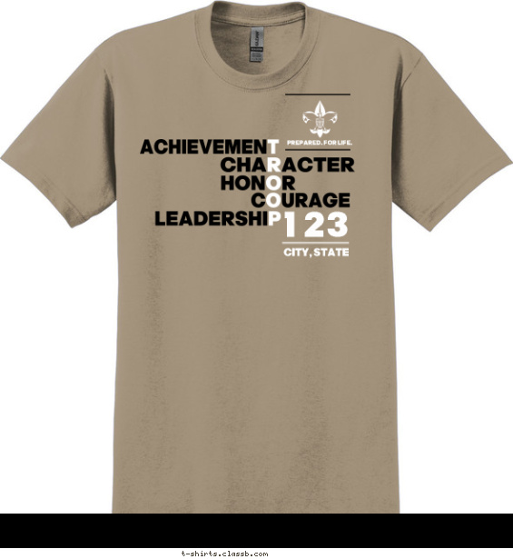 Troop Acronym T-shirt Design