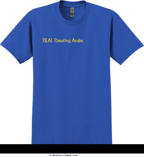 SEAL Scouting Aruba T-shirt Design 