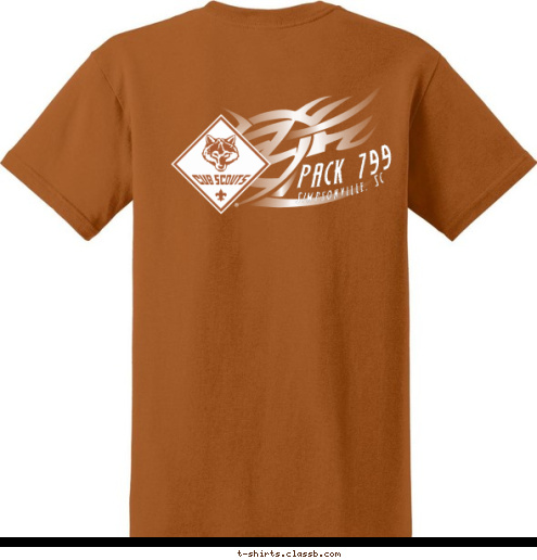 Simpsonville, SC Simpsonville, SC PACK 799 PACK 799 T-shirt Design 