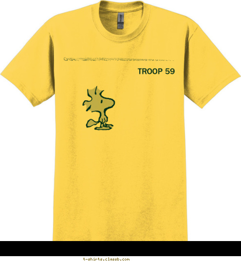 TROOP 59 Our Lady of Peace Church T-shirt Design 