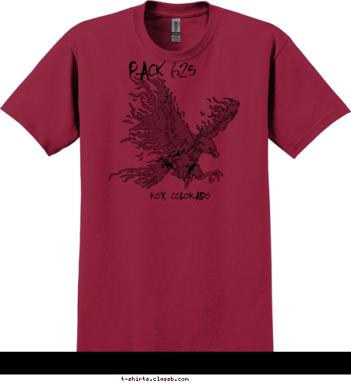 by troop 110 you get burned PACK 625 ROX  COLORADO T-shirt Design 