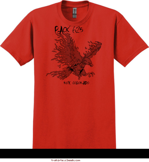 PACK 625 ROX  COLORADO T-shirt Design 