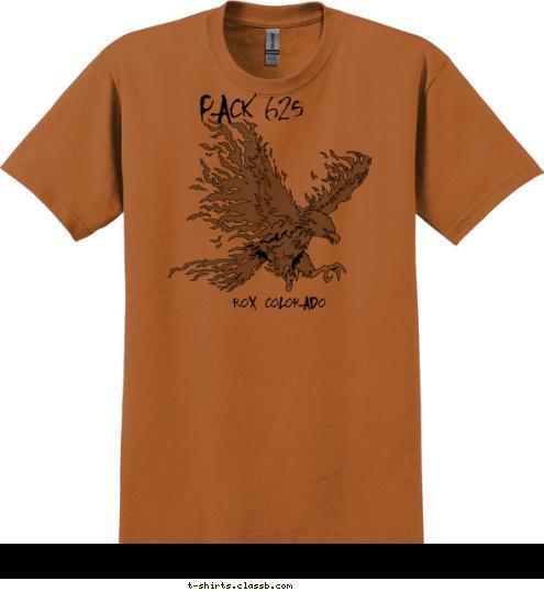 PACK 625 ROX  COLORADO T-shirt Design 