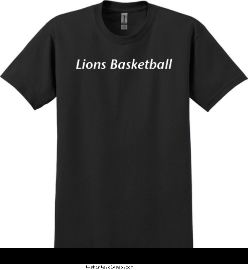 Lions Basketball T-shirt Design 