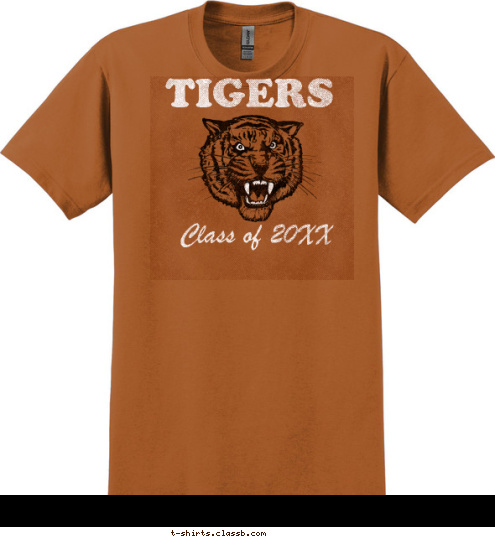 Class of 2012 TIGERS T-shirt Design SP2288