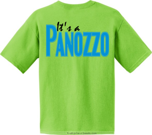 You wouldn't understand. It's a Panozzo thang T-shirt Design 