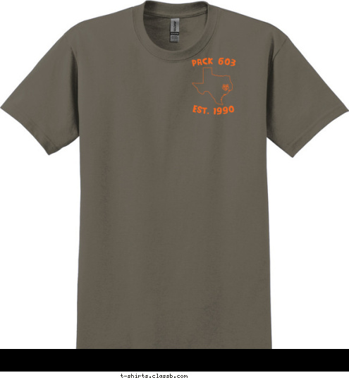 PACK 603
League City, TX Pack 603 Est. 1990 IS IN TENTS! CAMPING T-shirt Design 