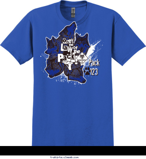 Pack
123 T-shirt Design 